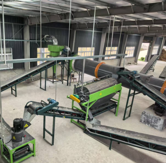 有机肥深加工生产线设备